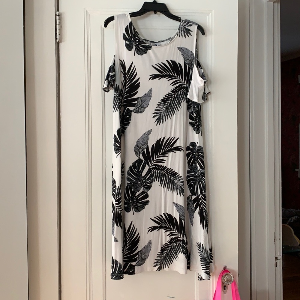 Old navy cold shoulder dress Tall Large